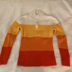 Liz Claiborne Women's Multicolor Turtleneck Sweater